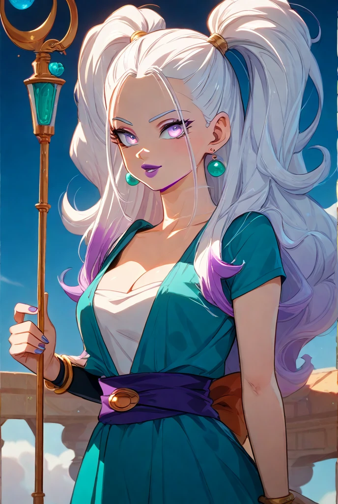 (caulifla from dragon ball movie:1.35), (caulifla outfits from dragon ball movie:1.35), 1girl, closed mouth, female focus, muscular, muscular female, rock, sash, serious, solo, realistic spiked hair, ultra instinct, (masterpiece, best quality, extremely detailed 8k, ultra hd, ultra-detailed, highly detailed, highly realistic, photo realistic), (1girl:1.5), (beautiful realistic face, detailed realistic face), (high detailed realistic natural blonde hair, beautiful realistic hairstyle), (beautiful realistic eyes, high detailed realistic green tosca eyes, proportional eyes, realistic pupils, high detailed pupils), (high detailed realistic natural eyebrows), (high detailed realistic lips, beautiful realistic lips, pink lipsticks), (upper body from head to thighs, slender body:1.5), highly detailed realistic skin, sharp focus, outdoor, mountain, snow,
