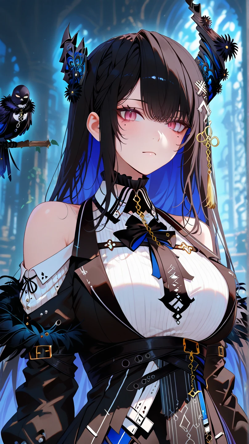 masterpiece, best quality, 1girl, adventurer,science fiction, doll joints, robot joints, white hair, (messy hair:1.15763), (side braid:1.1025), white skin,(pink eyes:1.15763), (empty eyes:1.27628), medium breasts, flower in hair, (intricate details:1.15763), (detailed hair:1.15763), (cinematic lighting:1.15763),detailed eyes, volumetric lighting, dazed, (@ @:1.15763), expressionless, (corruption:1.27628), wide shot, (mechanical parts:1.15763), maid outfit, bodysuit, tattoo, (heart-shaped pupils:1.21551), salute,,Omertosa,shamare,simple background,white boots,<lora:arknightsTexasThe_v10:0.78>
