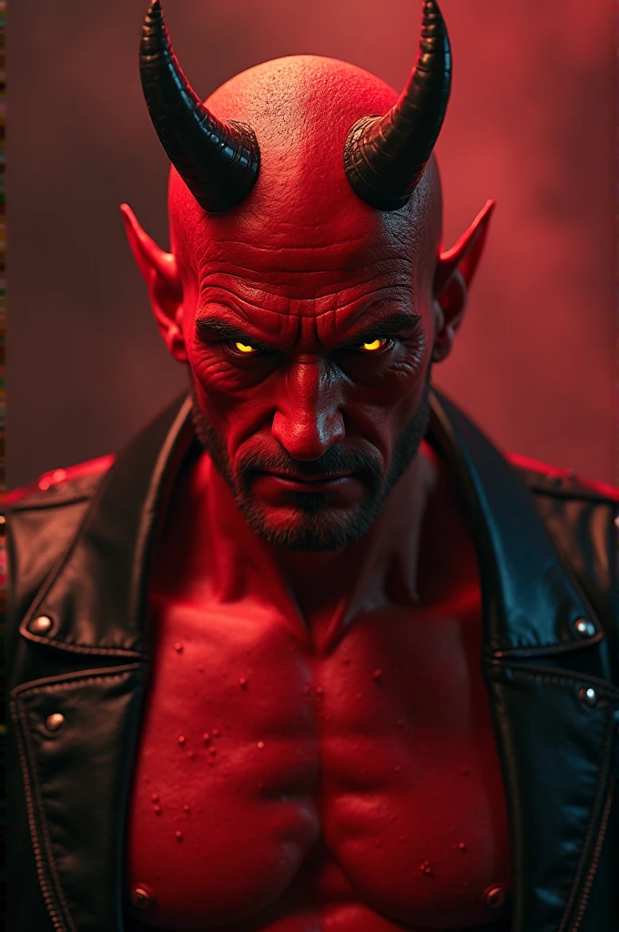 painting of the year (masterpiece) (4k) ((man merged with his devil)) (every accusation is a confession)