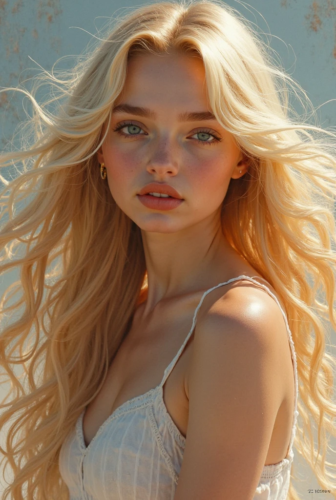 blond hairbl