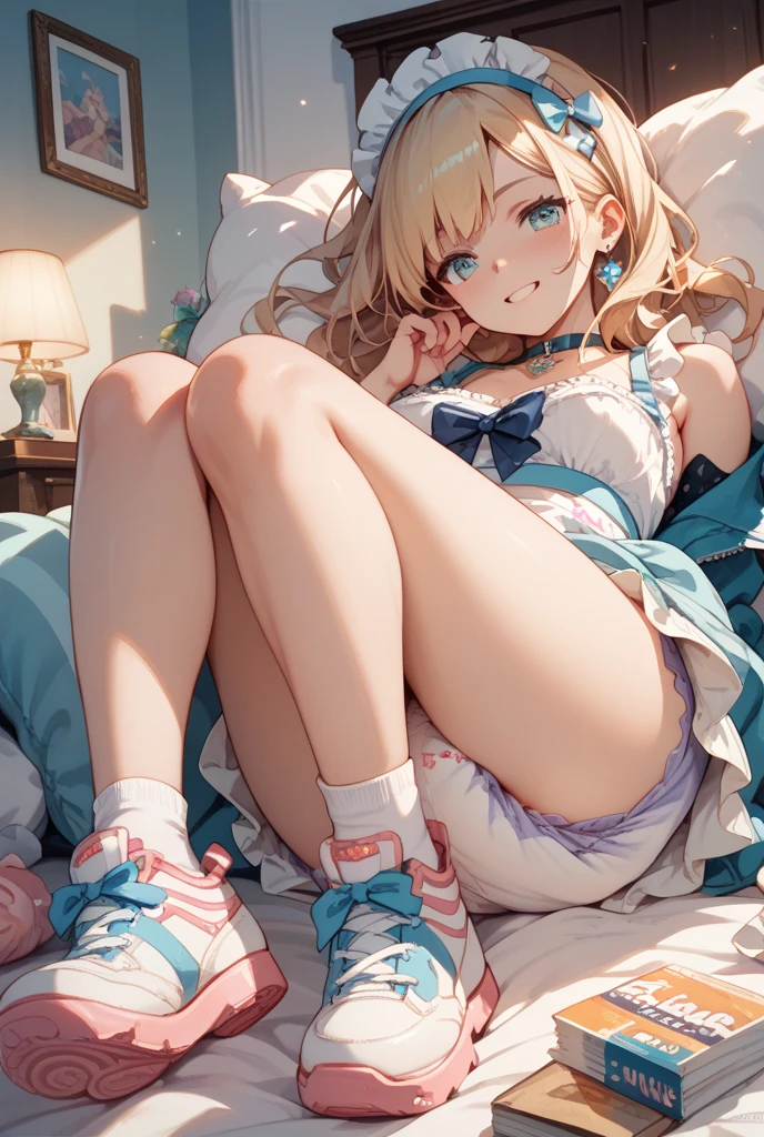 1girl,ririchiyo,track uniform,,ascot, in gym storeroom ,masterpiece, best quality