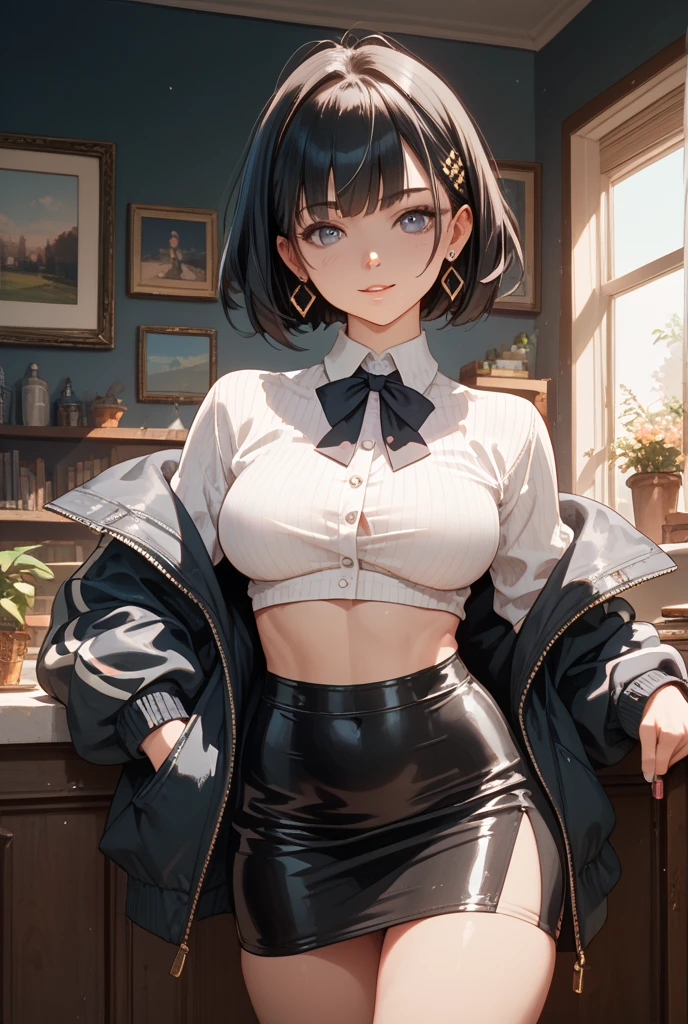 masterpiece, best quality, solo focus,extremely detailed 8k CG unity wallpaper,, 1girl with short bob cut hair, glowing eyes, Lederhosen, ((dark skin:1.5, tomboy)), toned, ass, contrapposto, nighttime,  <lora:shirow-mix2-512d128a-768p-e08:0.6>,pink eyes, outdoors, landscape