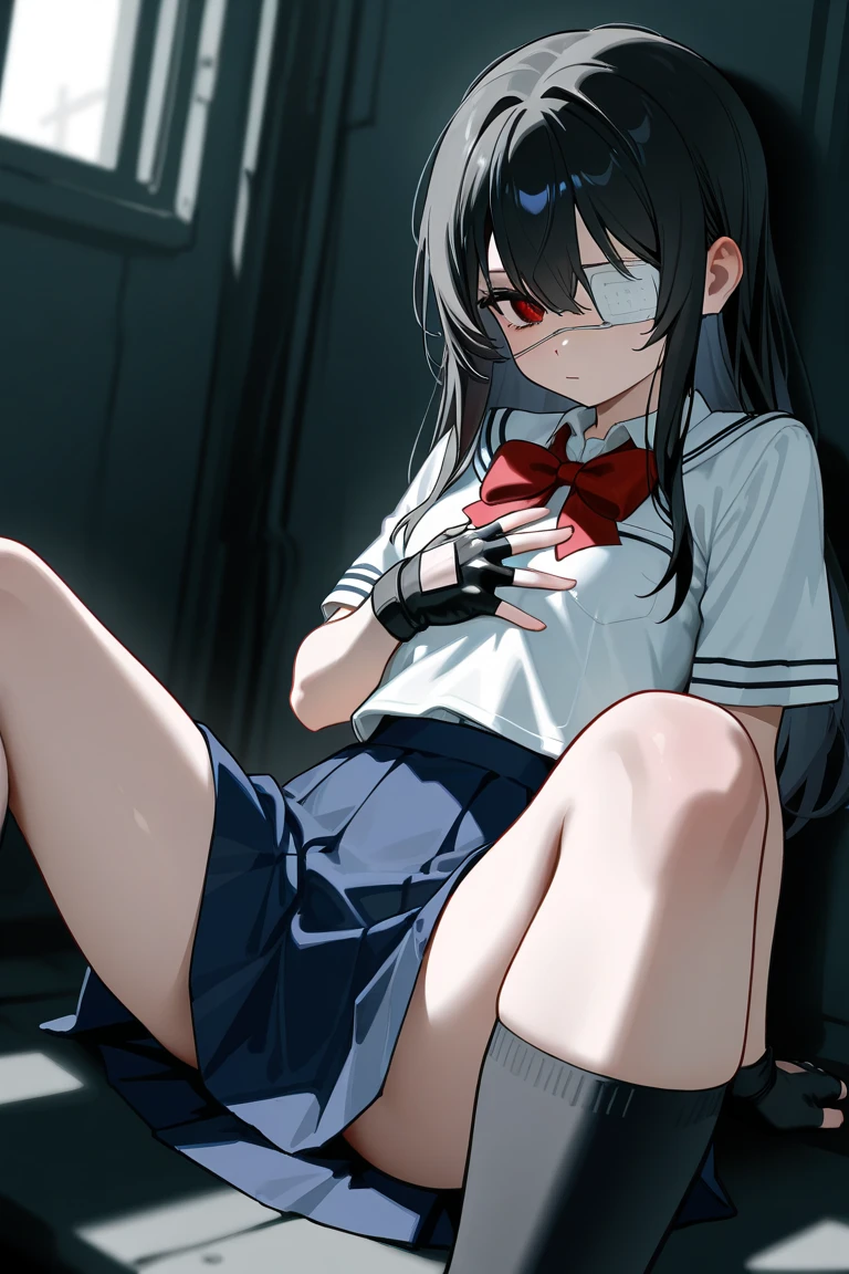 kneeling, orders, (((sweat))) (((NSFW))) chains, Dog Collar, Cordas, shy expression, submissive expression, fully body, visão do fully body