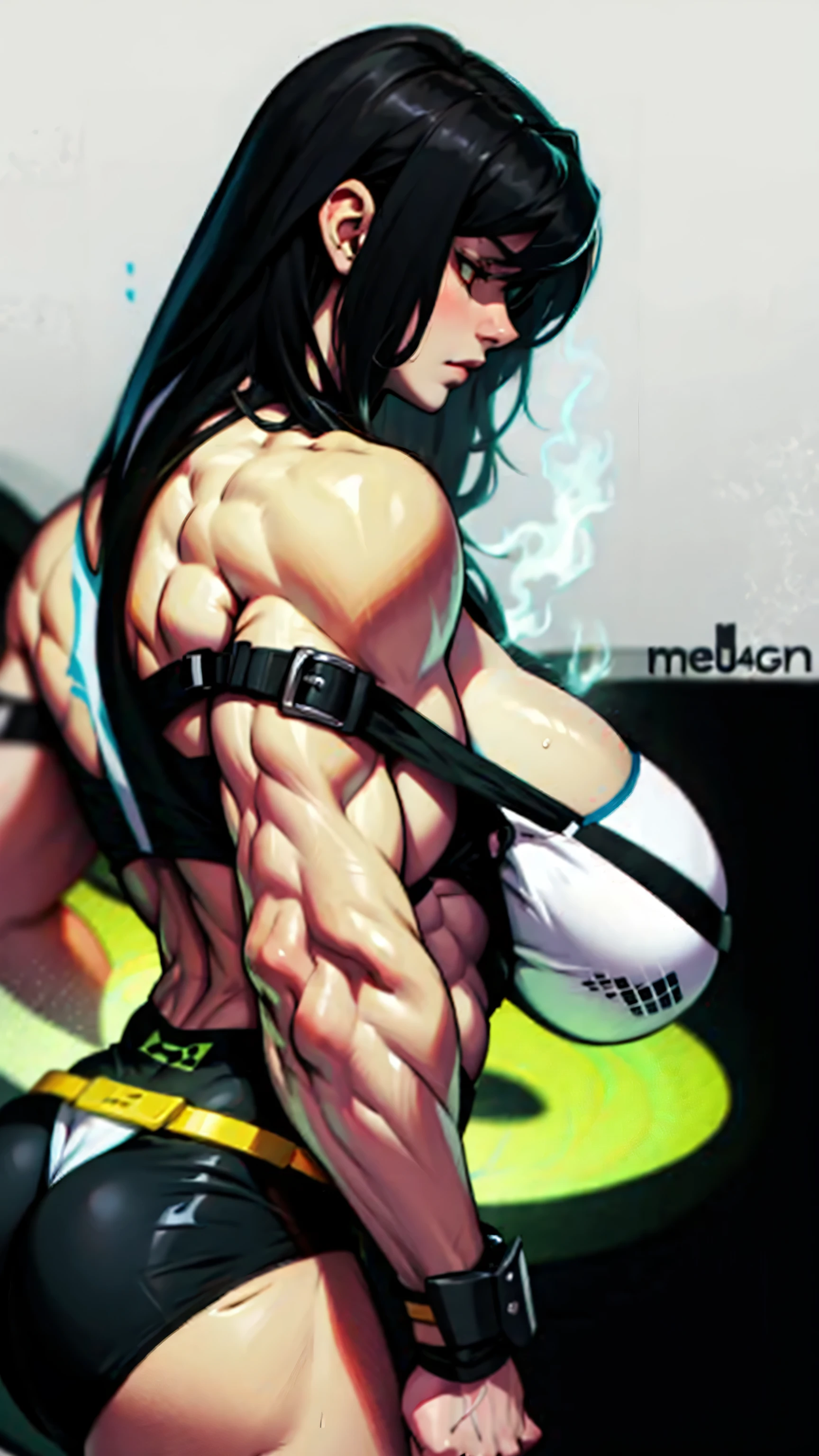 Female Ninja,Ninja Suit,Japanese background,Happy smile,Dark Magic, Dark Forest, negaive energy, hell, Blank, Star, A girl,M-pose,Squat on stage,Photos,Unreal Engine 5 Photorealistic Rendering,(Cover comic magazine:1.6),game character, Role Player, Standing on Kyoto Castle, Arm tattoo,Tattoo on the chest,ace of spades,Belly tattoo,Body hyperreality,thick muscles,Wet body,Liquid dripping from the body,Sweat,water,底部的water,excellent!! Types with bobelon, Huge droop, Moisturizing and radiant body, Short brown hair,Red latex clothing,Put your hands behind your back,Heart-shaped,Black boots,Front view,Bottom view