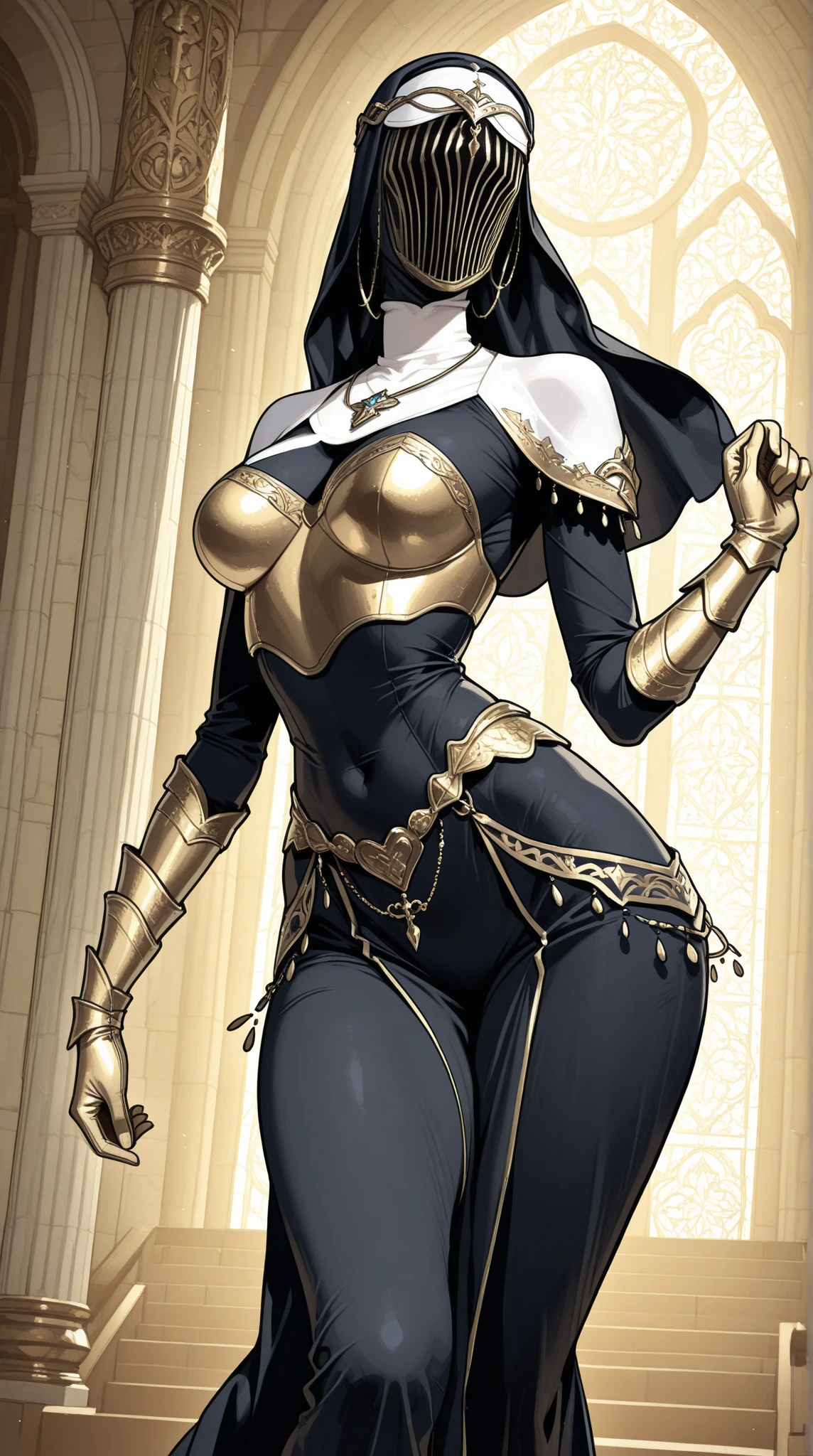 Create an image of Nicole Kidmen as an old female super villain with wrinkles on her face. I want the character to look about 60 years old in age, her Eyes, Orange color eyes. Make her look old with Nicole Kidman facial features. “DO NOT MAKE YOU LOOK YOUNG”.
Skin Color, olive color skin,
HAIR, tied up in twin ponytails, with black headband,
Hair color, Black color hair, Black hair Color,
Face, illustrate her with fiery eyes blazing.
She is wearing a black colored cloak over a maroon colored elegant bronze blouse. Maroon color leggings, elegant Bronze bracelets
BODY, voluptuous hourglass body shape,
Image Quality, High Resolution, extremely detailed face, extremely detailed clothing, extremely detailed background, great image composition,
Scene, standing apocalyptic warfare, create an Epic action packed scene,
Lighting, high_resolution, epic_cenimatic lighting, dynamic lighting