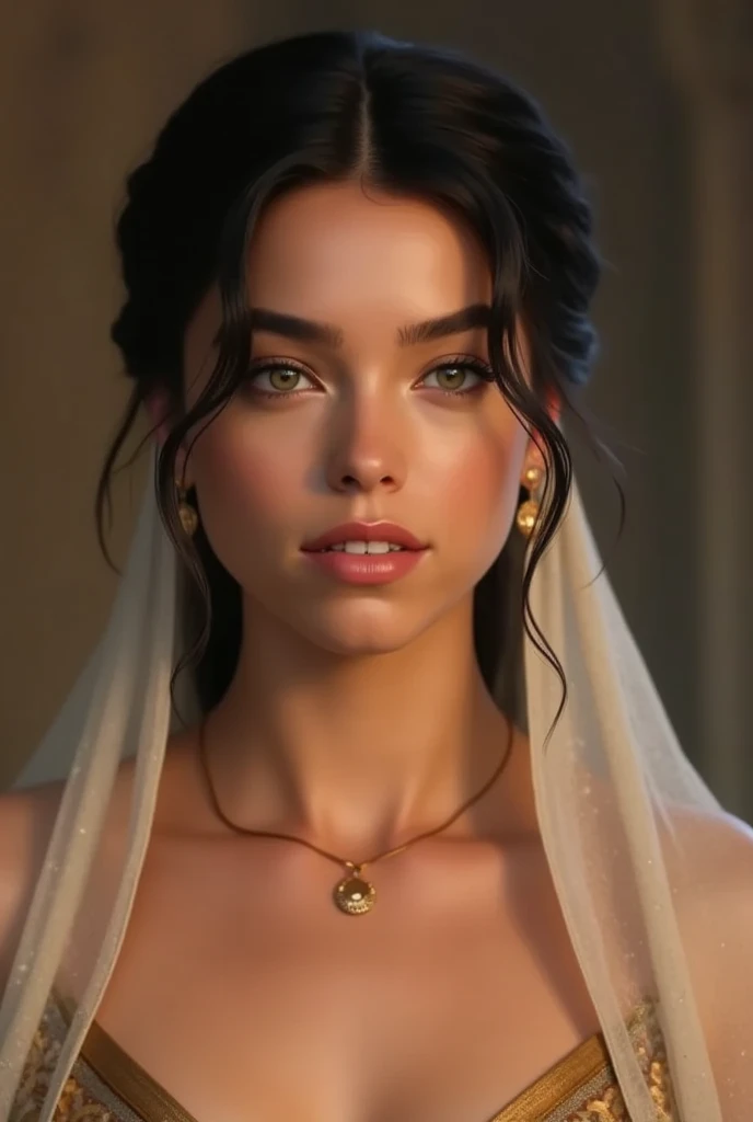 (((Beautiful and elegant))) Ottoman Empire princess, bridal gown, regal, majestic, graceful, royal wedding, opulent decorations, ornate palace, rich colors, grandeur
