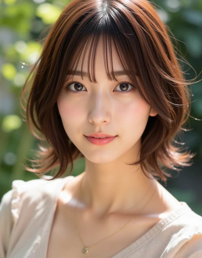 (Ultra-realistic), (figure), (High resolution), (8k), (High resolution), (Best figure), (Beautiful fine details), (highest quality), (Super detailed), (Masterpiece), (wallpaper), (Detailed face),Upper body close-up,Underarm,short hair,Sleeveless sweater only, Japanese,
