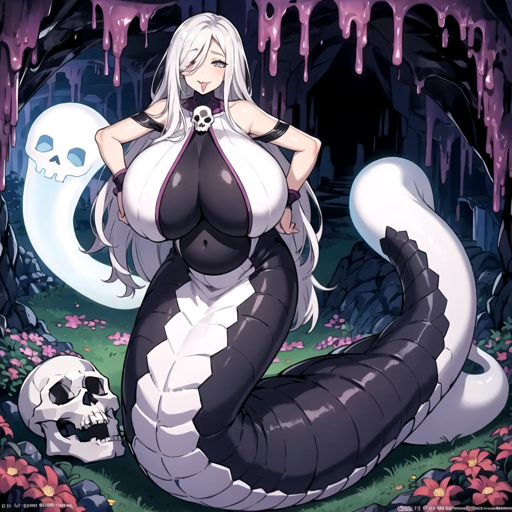((ultra quality)), ((masterpiece)), ((Samurai)), ((sensual)), ((Angelic beauty woman)), ((long white curly hair)), ((White hair)), ((White hair)), ((curly hair)), (beautiful face), (beautiful female lips), Enchanting ((Seductive facial expression)), looks at the camera with a slight smile, (White skin color), (White skin), glow on the body, ((detailed eyes)), ((Next to a huge white snake)), ((violet eyes)), (juicy female lips), (dark eyeliner), (beautiful female hands), ((thick body)), ideal female body, ((Year 1920)), beautiful waist, beautiful big hips, big breasts, thick thighs, ((threatening and beautiful)) (), ((depth of field)), ((high quality clear image)), (delete details), ((High detail)), ((clear focus))