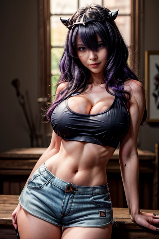 (realistic: 1.3), finely detailed, fine, Rembrandt lighting, (masterpiece: 1.2), (photorealistic: 1.2), (best quality), (detailed skin: 1.3), (intricate details), dramatic, ray tracing, young girl, European appearance, 20 years old, purple hair, closed eyes, fast asleep, cute oval face, huge breasts, wide hips, pale skin, moles, pores, thin, white T-shirt, wearing headphones, (naked pussy), sleeping in a chair, purple neon lights, 8k uhd, dslr, soft-lighting, hiquality, film grains, Fujifilm, 50 mm
