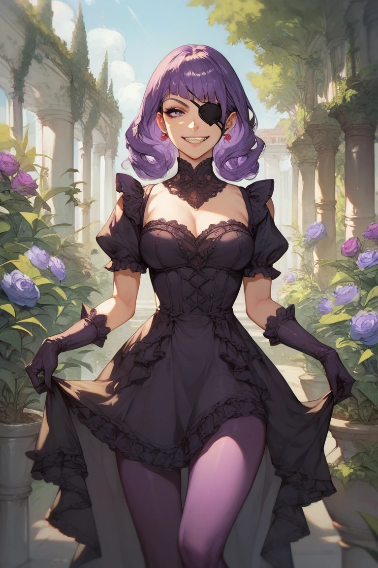 A captivating kittengirl with vibrant neon hair holds a kitten close to her heart, 1girl, enchanting and mysterious gaze draws the viewer into this fantastical world, where they find themselves standing amidst an intricate flower garden filled with stunning blooms of every color imaginable, soft shadows dance across the ground while soft highlights illuminate the delicate petals around them, 3d anime masterpiece is a testament to both artistry and technical prowess, showcasing professional-grade detail that would be worthy of any award ceremony, dark comic book, 2D illustration, anime fantasy, mysterious, fine-inking, Thick black-outlines, cel-shaded, contour, by alphonse mucha, artgerm, Town of Salem 2, darkest dungeon, cute kawaii furry girl
