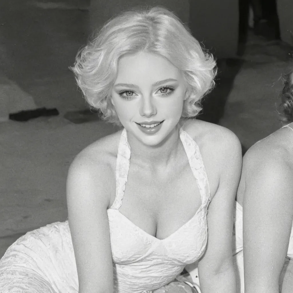 foto de una mujer con un vestido posando para una foto, Gill Elvgren, Jayne Mansfield in swimsuit, Estilo Gil Elvgren, por Roy Dalgarno, Pinup art, Photograph by Bill Brauer, Pinup, Pinup girl, Obra maestra de Paul Outerbridge, por Bob Ringwood, Retrato de la joven Dolly Parton, Gil Elvgren 50mm