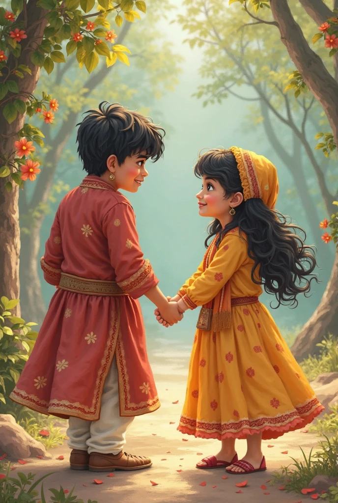 Indian boy and japanis beautiful girl cuple pic