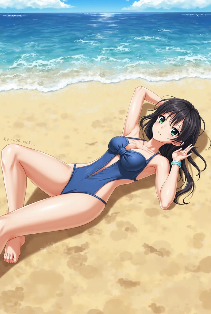 Kumiko Kozen、Kyoto Animation、that'It's trending on pixiv, 2015 anime screenshots、upper grade、cute、White bikini swimsuit