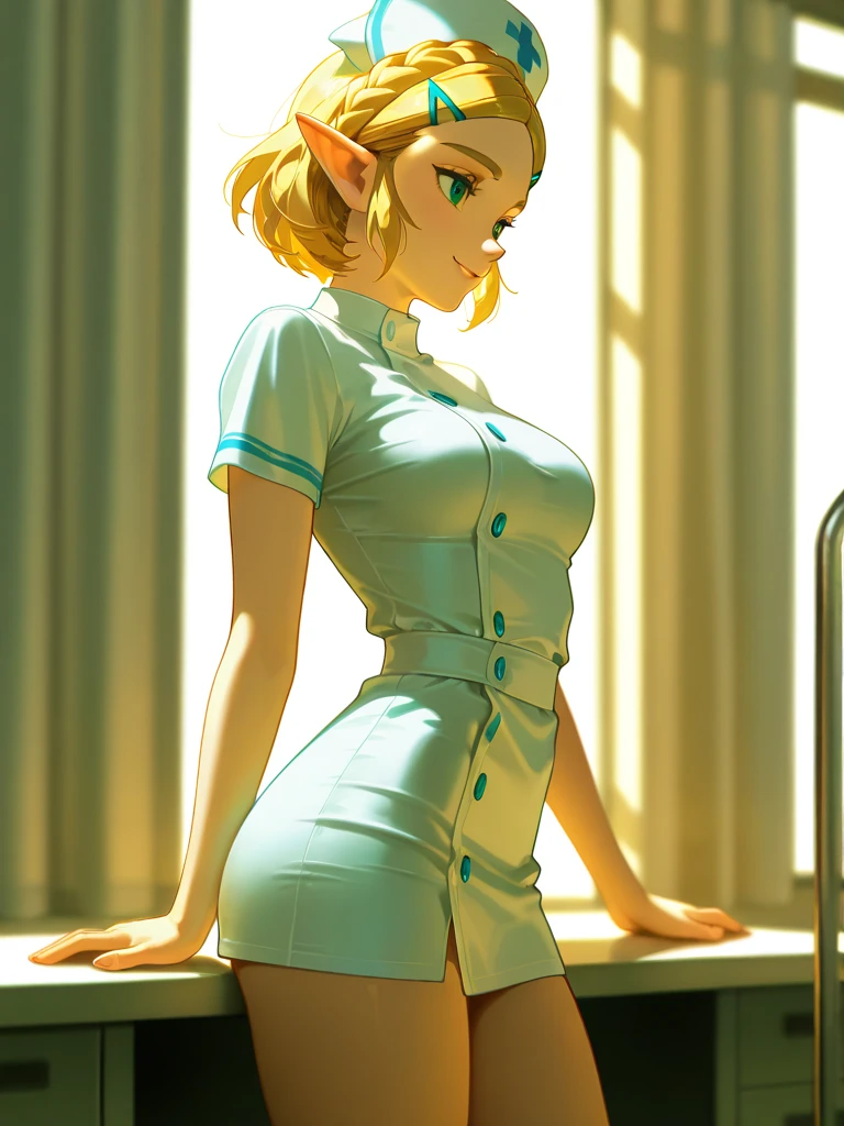 Girl who is reading and studying, female student, computer in the room, sweet looking, willow eyebrows, big eyes, ((big huge breast)), clevage, girl with delicate facial features, girl sitting at the computer desk live broadcast, detail portrayal, infinite details, Tyndall effect, ultra definition, 8K, character tracing, ray tracing, modern women, high appearance, beauty, intellectual beauty, (((wearing white sexy nurse uniform))), (urban beauty), (sexy), (seductive) (off-the-shoulder), vibrant DSLR colorful hyper HDR epic UHD tmasterpiece extremely detailed ultra_high-resolution ultra_high-definition ultra_high-quality saturate reflection, varies multi etc. --v6 --s1000 --c20 --q5 --chaos100