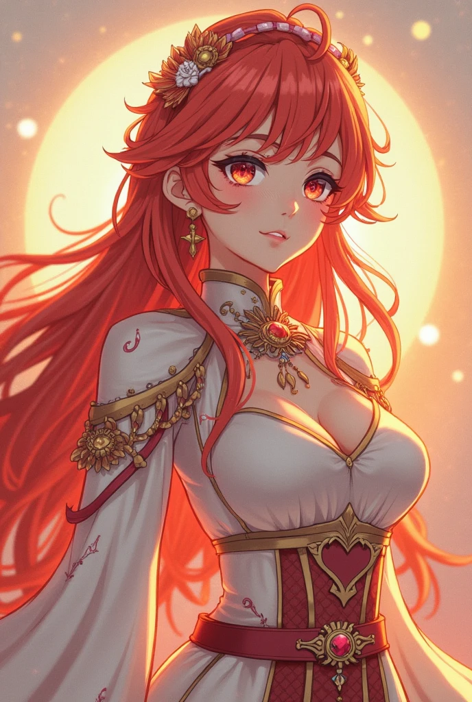 {-erro_de_anatomia:1.0} (best quality,4k,8k,highres,masterpiece:1.2) REALISTIC VISION 1.4, BETTER VAE,sharp focus, ultra detail, 32k,realistic photo, intricate details, kitsune, orange hair, oranfe eyes, intricate details ,woman, nine tails,intricate details,intricate details,big , Voluptuous body, intricate details, Miko, clothes long white dress with red details intricate details, tattoos intricate details, full body, on flame
