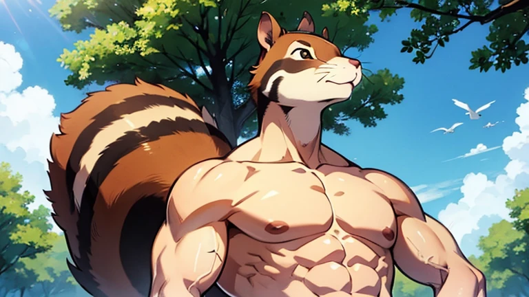 regularshow,   hi res,  score_9,score_8_up,score_7_up,      a blue jay listening to a music with a mp3 player,  while cleaning a park,  (sunny:1.3),  butterflies,  smiling, male focus, zPDXL,  zPDXLxxx,  flexing, muscular, lobo, the second, large pectorals, venous muscles, Huge muscles, flexing, wearing speedo, smilin