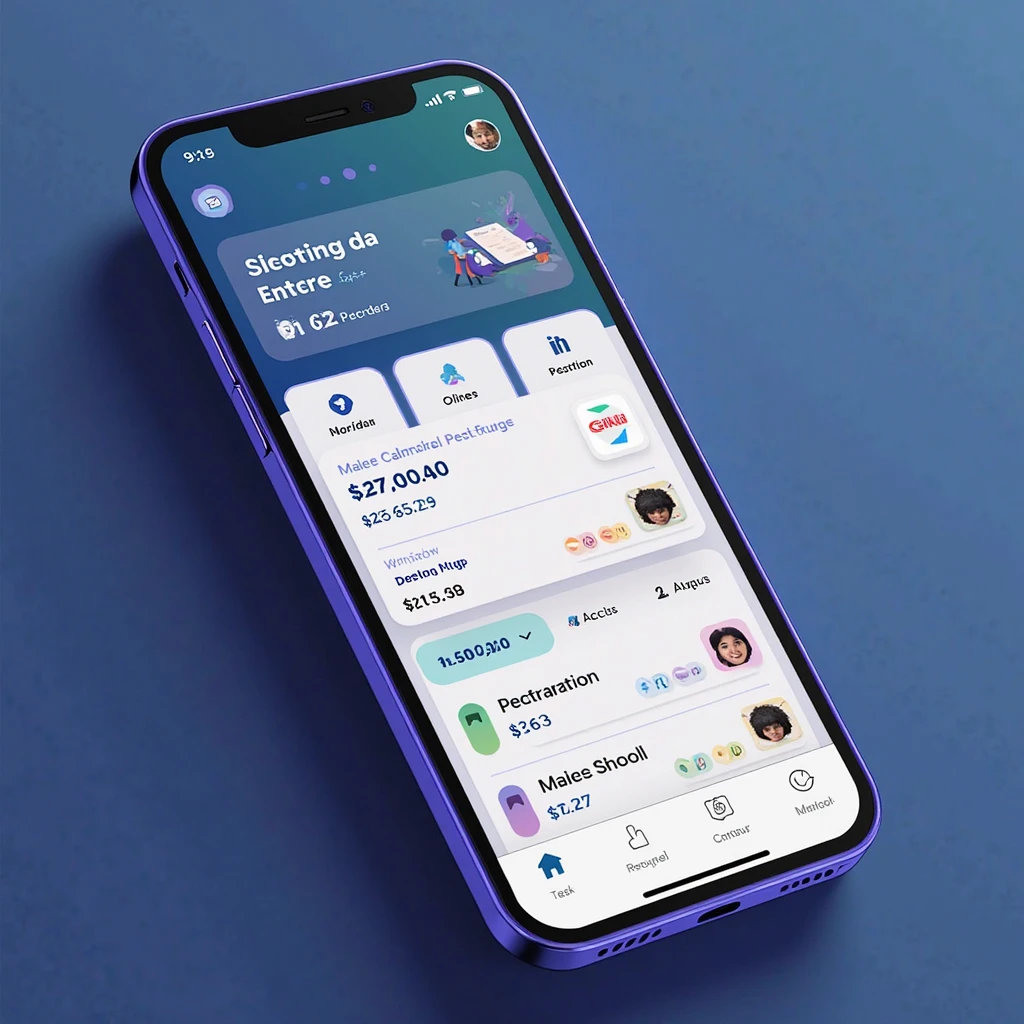 Mobile App Interface