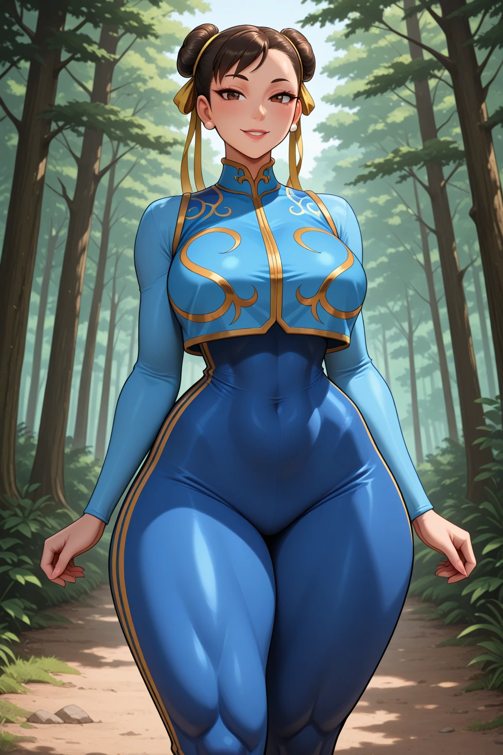 Beautiful round medium breasts, 1girl, ((Blonde hair with beautiful long braid)) ((wolf girl, cute girl face)) light  eyes, has an beautiful sensual body with freckles, with full breasts and thin waist, HIP HOP Beautiful and cute sweatshirt with zip, cute legging shorts fabric delicate, has a bold appearance. young, quality, realistic, best quality, cute expression, pink lipstick lips, Cute smile, park