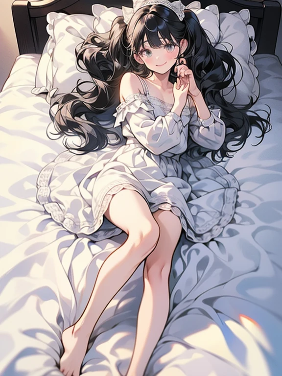 (child)，highest quality，Beautiful face in every detail，cute，Dark brown eyes，(背の低いcute女の子，Small young student，Young delicate girl）,（masterpiece，Top quality)，Black Hair，Sleepy expression，Sleeveless，(White mini skirt)，Crouching
