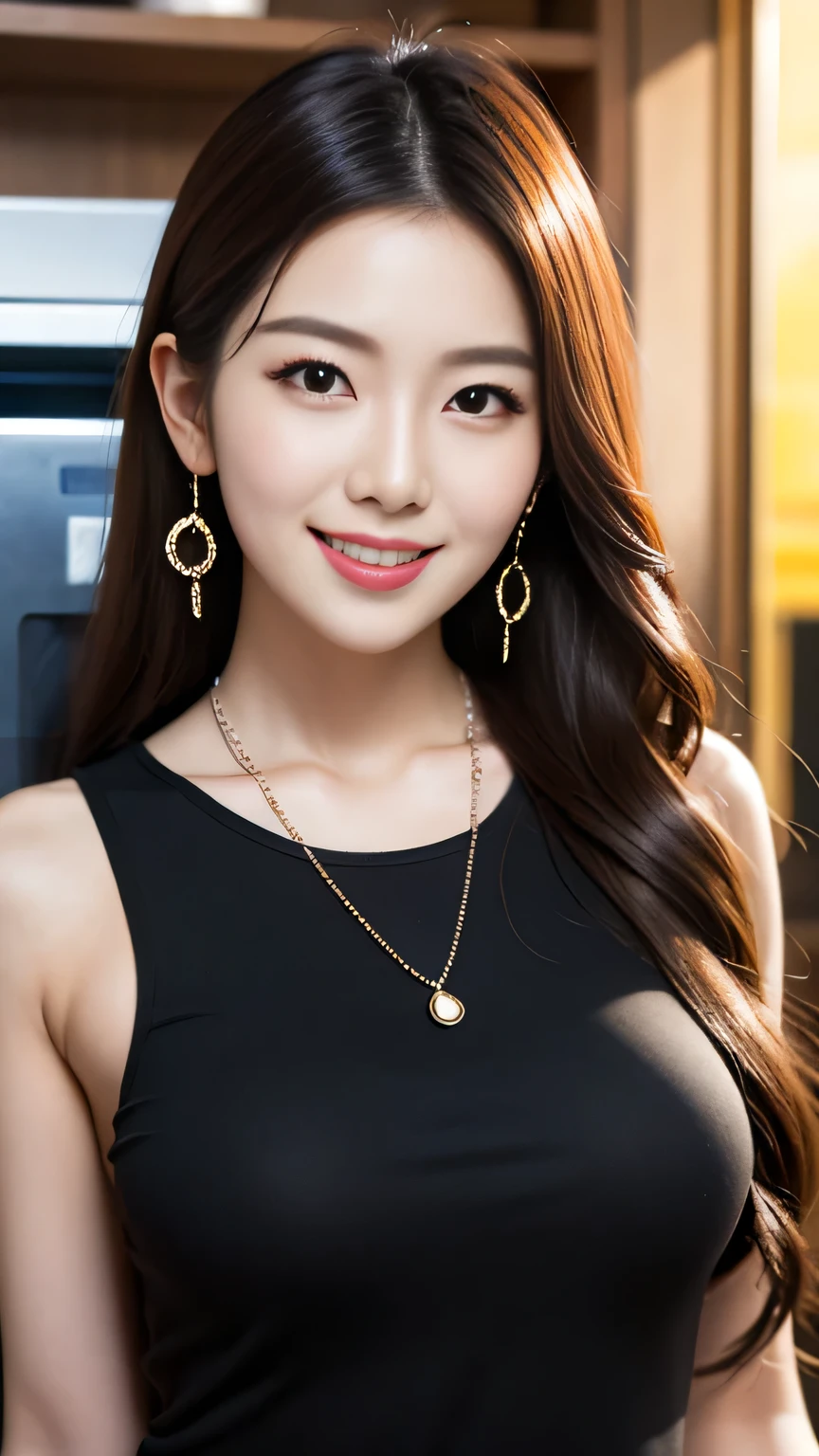 (32K,very high res, high detailing, highly accurate,Pretty Girl 1:1.5),Raw photo & realistic atmosphere,beautiful dark blue eyes,Detailed mouth,Glossy lips,Detailed eyebrows,Soft white skin that shines with every detail,,Eyes drawn in detail、Very beautiful eyes with azure eyes,Detailed lips、Very beautiful face,Very well-formed face、Lifelike face,shiny beautiful lips,Beautiful eyebrows,Infinite reality,Best design,(Insanely cute Japan 16 years old,Beautifully shaped breasts,Very cute beautiful girl,,Healthy body,Outstanding style:1.5),Best Natural Makeup,Japanese ido,Korean Idols,Young sensual idol,Moist eyes,Dark Beautiful Deep Eyes,Beautiful butt,beauty legs:1.3),超A high resolution、Natural and realistic face,Pure eyes are too cute,(((photorealisim,Photograph the whole body))),Reality Live Action,(Fashionable, Luxurious and voluminous earrings,a necklace,A bracelet,gyuru,Glossy nail art,Gorgeous Party Long Dresses,Luxury Gorgeous Court,White G Strength,high-heels,hairaccessories,Calm and fashionable girl,Shiny brown hair,Fancy Hair Arrangements for Party,sottle smiling,full body Esbian,Show full-body fashion,Red carpet, A gorgeous long dress that you won't forget once you see it,The only beauty,Cute 15 year old girl,Very cute 15 year old girl:1.7),Night in Roppongi