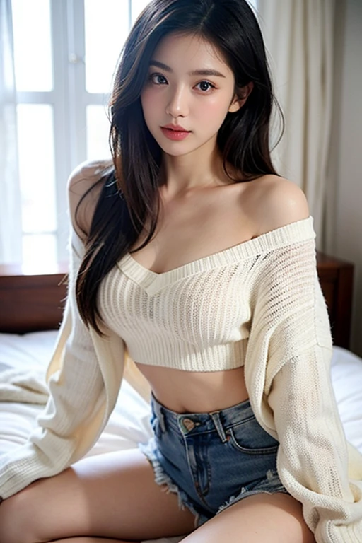 a girl, Thick belly button hoodie, long sleeve, (bare midriff, exposed navel), sexy abs, navel open,completely exposed abdomen, Hot pants reveal mermaid line, metal belt, cowboy shot, summer street, 8k, best quality, masterpiece, photorealistic, ultra-detailed, vivid colors, professional lighting, cinematic, dynamic pose, dramatic lighting, intricate details,Looking at the camera,Smile,Sweaty skin,red makeup