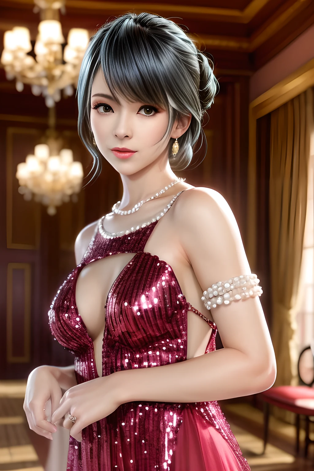 primitive,tmasterpiece,ultra fine photos,,best qualtiy,超高分辨率,Photoreality,rays of sunshine,full-body portraits,stunningly beautiful,,dynamicposes,delicated face,Vibrant eyes,opulent,milkyW,Highly detailed skin,Realistic details of skin,Visible Pore,tack sharp focus,8K UHD,digital SLR camera,high qulity,White skin of the,photo-realism,DL,