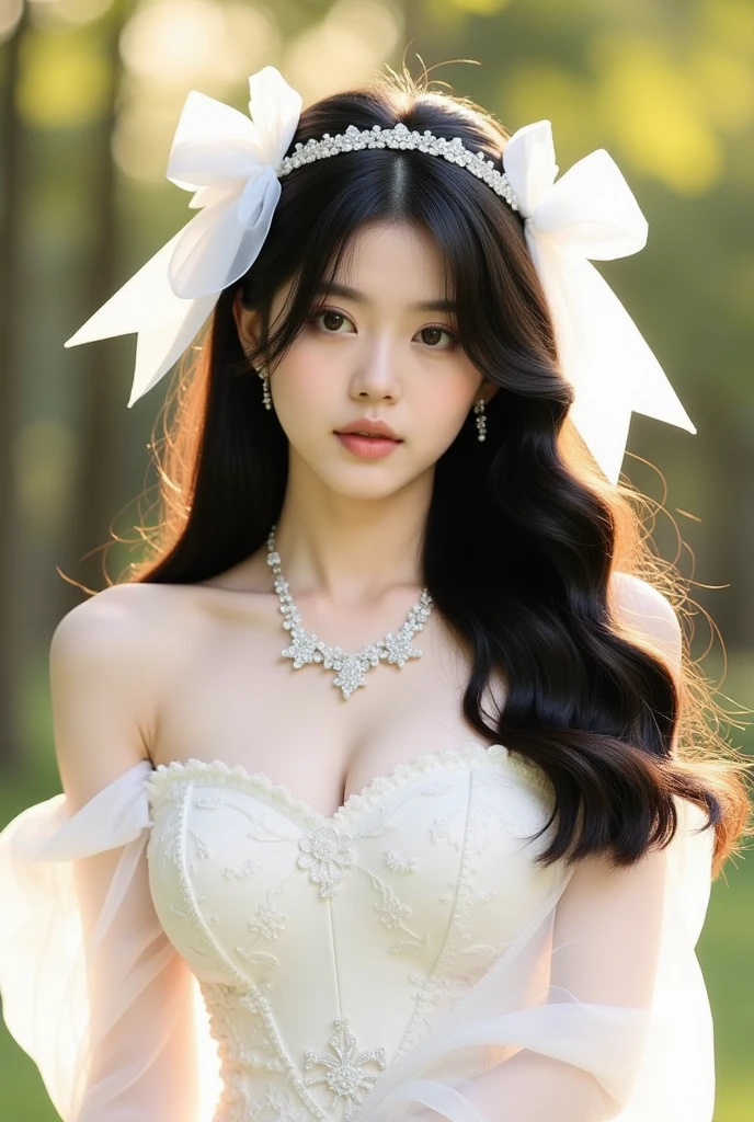 (daydream), 1girl, (beauty breast (upper body)), (transparent wear), (erotic_, (masterpiece)), kim Yoo-jung, (aphrodite goddess), pretty young face (Russian) (Asian), adept art, very best quality detailed face:1.5, (castle (blur background)), (8k HD graphic, (soft and chill light), best quality detailed ultra highres:1.2 dynamic lighting, artstation, winner photography, volumemetricslighting),