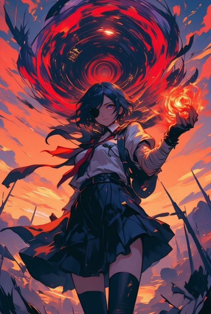 (masterpiece, 4K resolution, Ultra-realistic, Very detailed), (zodiac knight theme, Charismatic, There&#39;s a girl on top of the city, Sagittarius knight in golden armor, She&#39;s a superhero), whole body,  ((Fighting Pose),A show of force), ((Sandy urban environment):0.8)| (Cityscape, At night, Dynamic Light), (full moon))