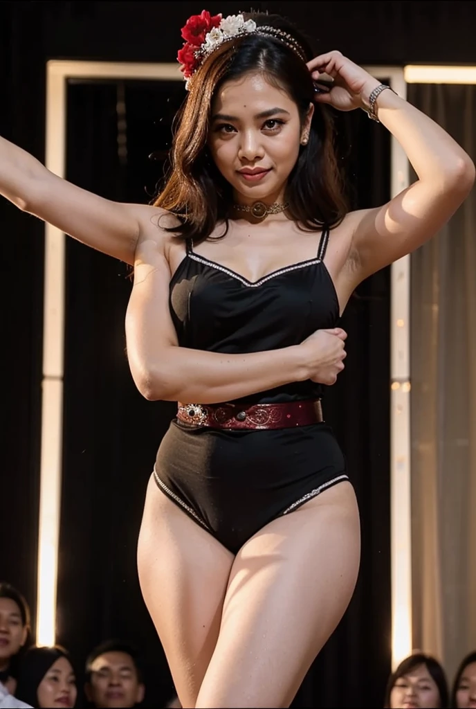 85 years old mom milf Korean, Lady large earring Big choker navel piercing decoration A bracelet realisitic Gorgeous Madame Beautiful Mature Woman sexly Smile Gentle woman navel piercing 4K High quality cockpit Back view