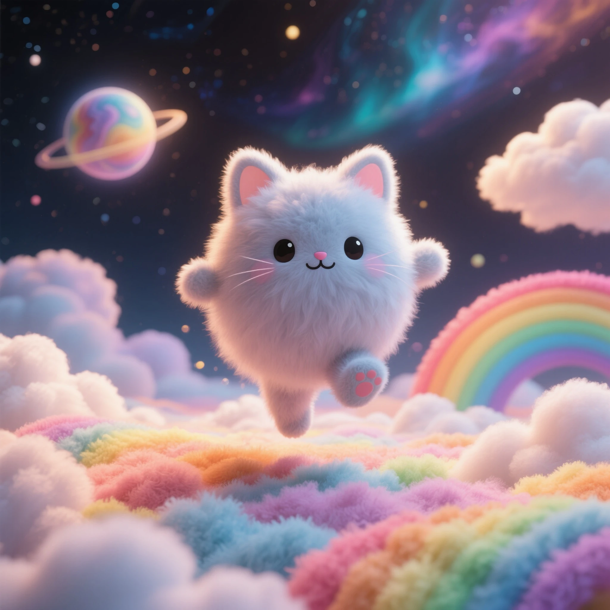 Fluffy Space Cats