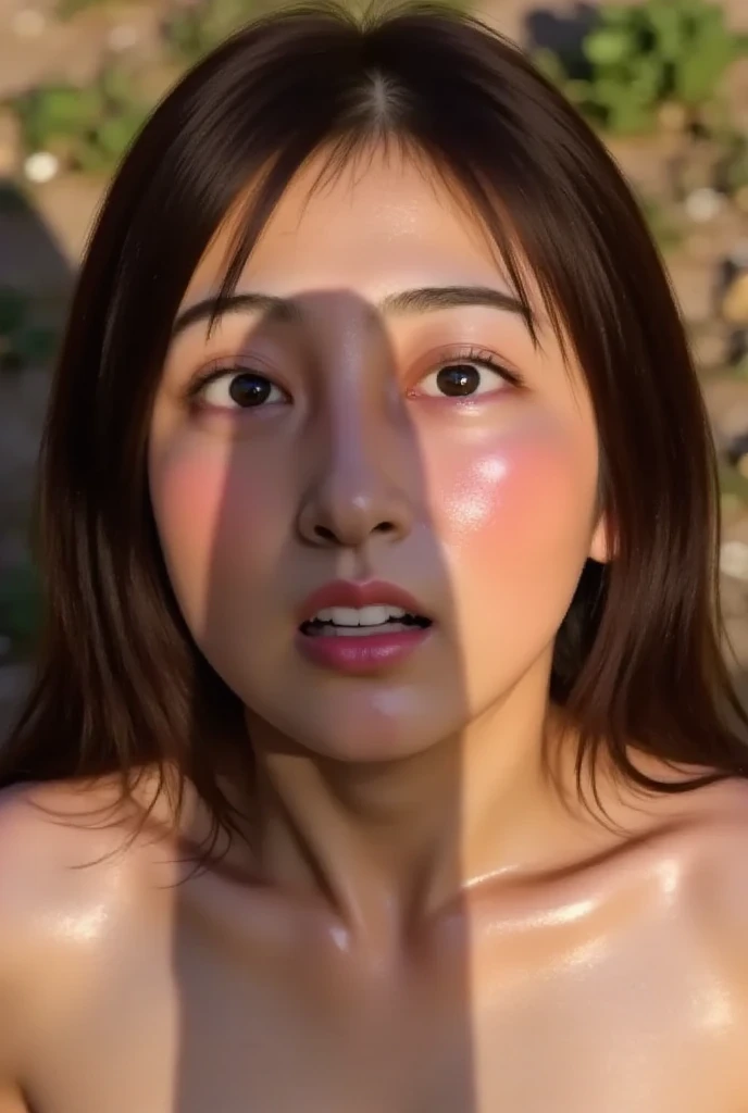 masterpiece, best quality, highly detailed, ultra high res, (photorealistic:1.8), unreal_engine, photograph, realistic_skin_texture, 8K, HDR, 1girl, solo, <lora:A_Nakasu Kasumi Anime New:1>, nakasu kasumi, small breasts, looking at viewer, highly detailed face