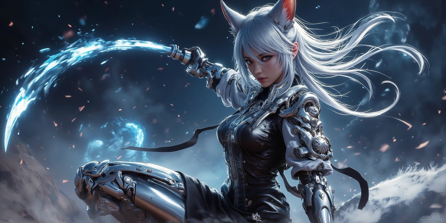 Become the original CyberSamurai Princess as Ayame Chō Dawn's mantle as she wakes up for The Fang Society Sheds blood and Destroys names as she has lost all Regret for everything because she now only wants to kill.