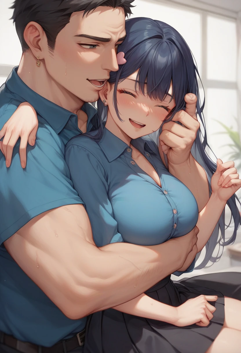 score_9, score_8_up, score_7_up, source_anime, highest quality, masterpiece, 1girl and 1boy, 1boy femnin, futa on male, futa is bigger, femdom, abs, forced, male penetrated, male, tiny penis, uncensored, fellatio, deepthroat, gluckgluck