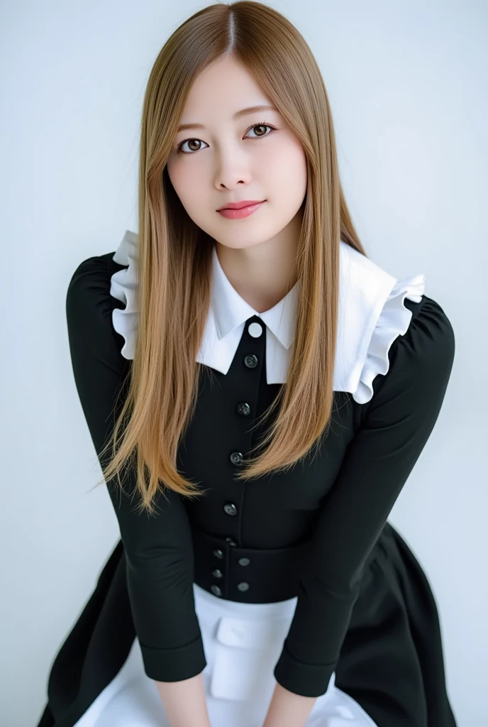 (8k、RAW Photos、highest quality、masterpiece:1.2)、(Realistic、Realistic)、1 girl、((Black dress、smile、See-through、Knee socks、Frills、ribbon、mini skirt、Blonde、In the city、whole body、Standing with hands on hips))、Lots of eyelashes、Glowing eyelids、skeletally correct