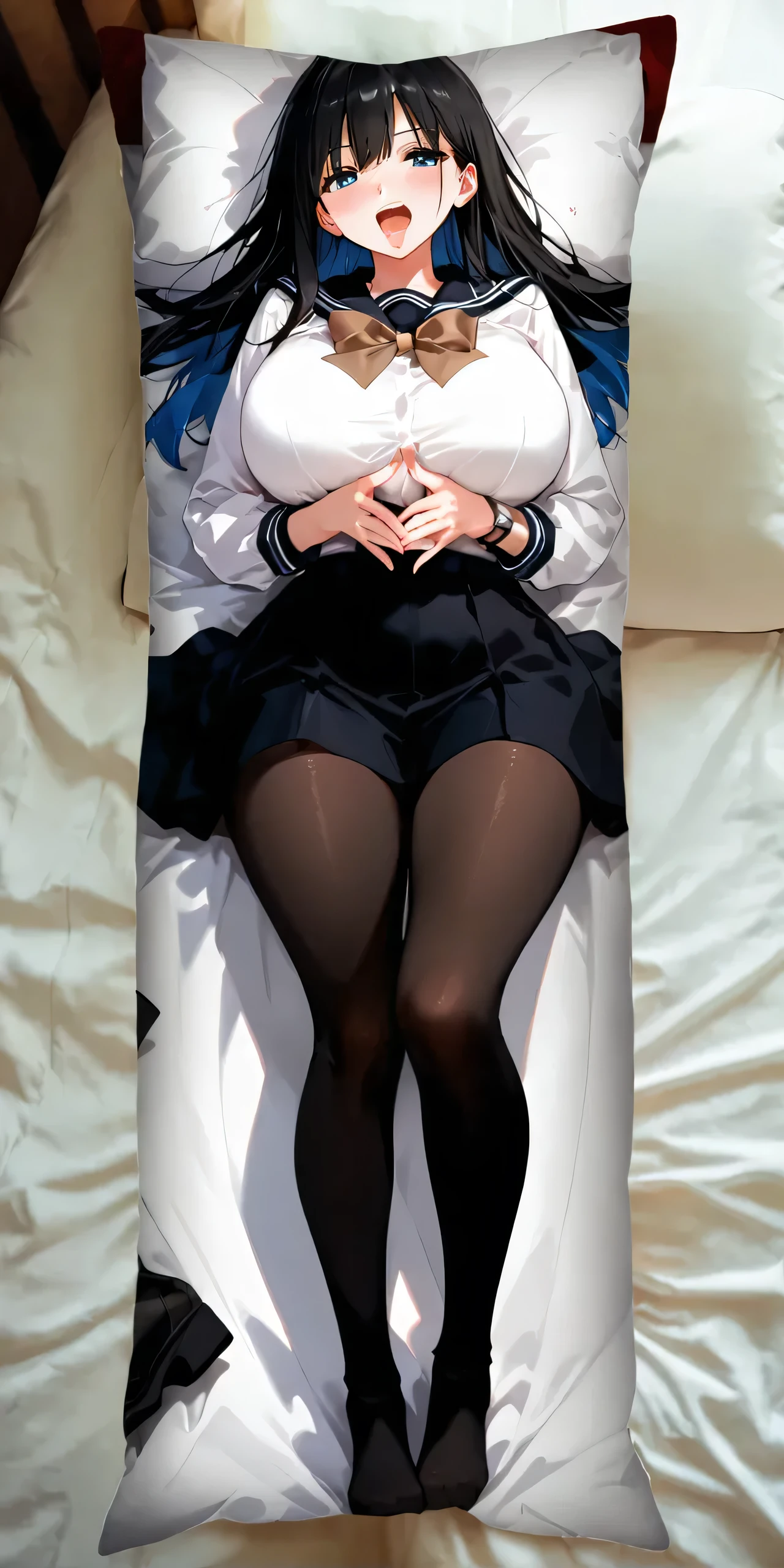 pov,bukkake,bed room,steam,スカート