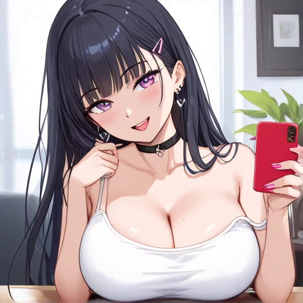 {{{{{16k, Camera angles close to face and tits}}}}}, {{{{{She kneels with her eyes upward drooling from the tip of her slender tongue and sticking out her tongue lovingly and She brings her face up to the lips of her beloved in front of her with a virgin's submissive expression and tries to kiss her with the tip of her tongue, Tonight I can fuck the girl in front of me however I want and she accepts it, First hotel for her first kiss first sex, transforming a Japanese girl into her facial rank to the SSS rank of top-notch pretty actresses, She's in a romantic hotel filled with female hormone steam with a control panel that allows her to change the shape and appearance and personality of the girl inside at will, When I adjusted the control panel on the hotel wall to her innocent beautiful big tits slender underbust her appearance changed to a cute pure and gentle expression so I turned her purity to zero at once and her expression became erotic and she started to take off her knit and put on a bra by herself, she grew into a girl that she had an lewd fetish for lips and necks and waistlines, The lush growing tits and waistline of ripen quickly when the control panel is moved to her in her prime as a girl, her clearer nip line from underbust to hips, Her too-beautiful rounded tits wrapped in her tight knit sweater, Her hair is replaced by a bang long glossy very Straight black hair, The growing body is reproduced with thick vivid lips, She transforms her into a cute once-in-a-millennium}}}}},{{Extremely detailed}},{{{{{integrated her head small, Enchanting Too thick and erotic deep pink lips, Her thickened lips shimmer with luster}}}}}