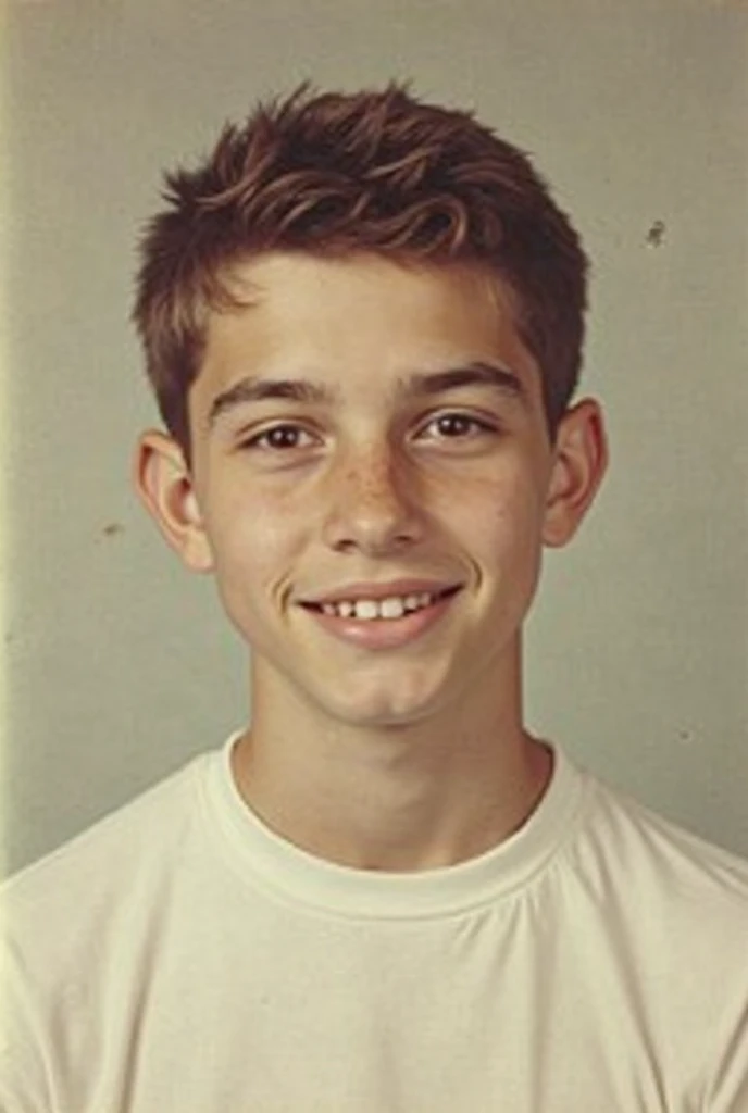 CREATE AN IMAGE OF A  BOY, FOR THE YEARBOOK PHOTOGRAPHY, AQUAMARINE BLUE BACKGROUND
