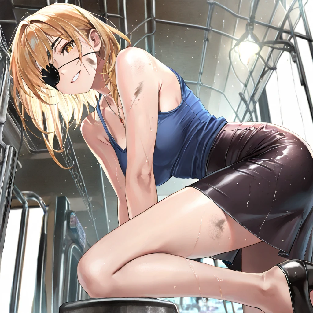 "(masterpiece, High resolution, Ultra High resolution, 4K) blonde, 19-year-old Japanese woman, Tank top、mini skirt, Accentuate your thighs, White thighs, Soft thighs, Glossy thighs, Large Breasts、Sitting on a train, Spread your legs、Embarrassed expression、Orientation angle, (Angle from below),sitting in a train seat,Sit in front,Zoom camera in on crotch,Put your feet on the train floor,whole body,View only viewers", Highest quality, 超High resolution, (Realistic:1.4),, High resolution, detailed, RAW Photos, sharp, Nikon D850 film stock photo by Lee Jefferies 4 Kodak Portra 400 camera F1.6 Lenses、Rich colors、Ultra-realistic and realistic texture、Dramatic lighting、Unreal Engine、Art Station Trends、Cinestar 800,