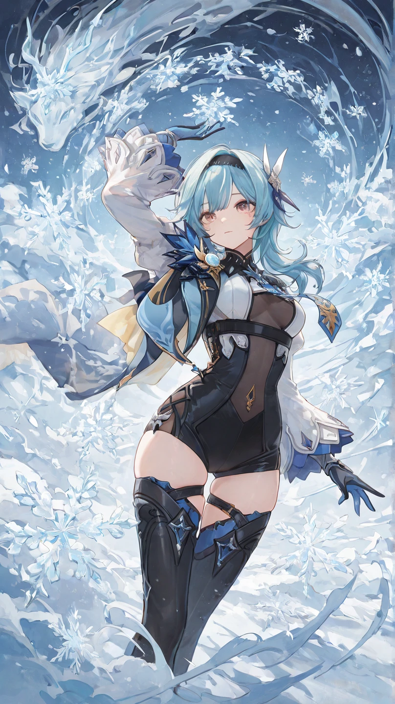 NSFW, (Masterpiece, Best Quality:1.2), Absurd, (Traditional Media:1.2), (2D:1.2), (Center:1.3), Illustration, skirt_tail, Highly Detailed, (Ultra Detailed), High Heels, (Solo), Beautiful, (Detailed Eyes, Detailed Face:1.2), Beautiful, Lips, Shiny, Dynamic Pose, Various Colors, Depth of Field, Purple Eyes, Noble Temperament, White Tights,