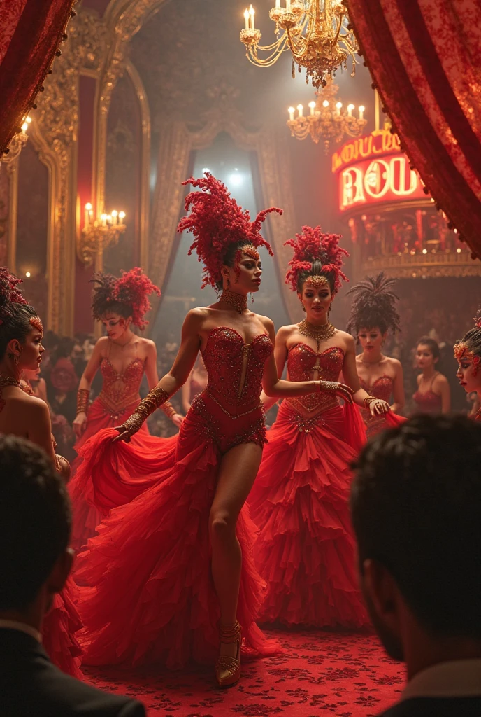 Burlesque-like women