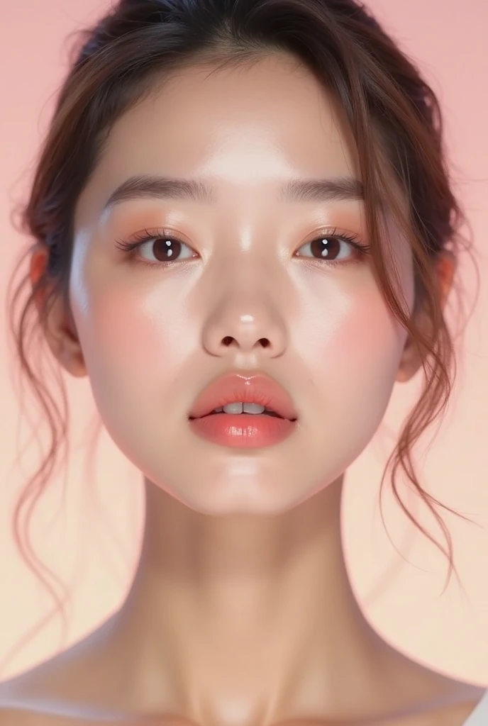 Age 30,254K,Detailed facial features,Shine of the skin,Transparency,gloss,delicate