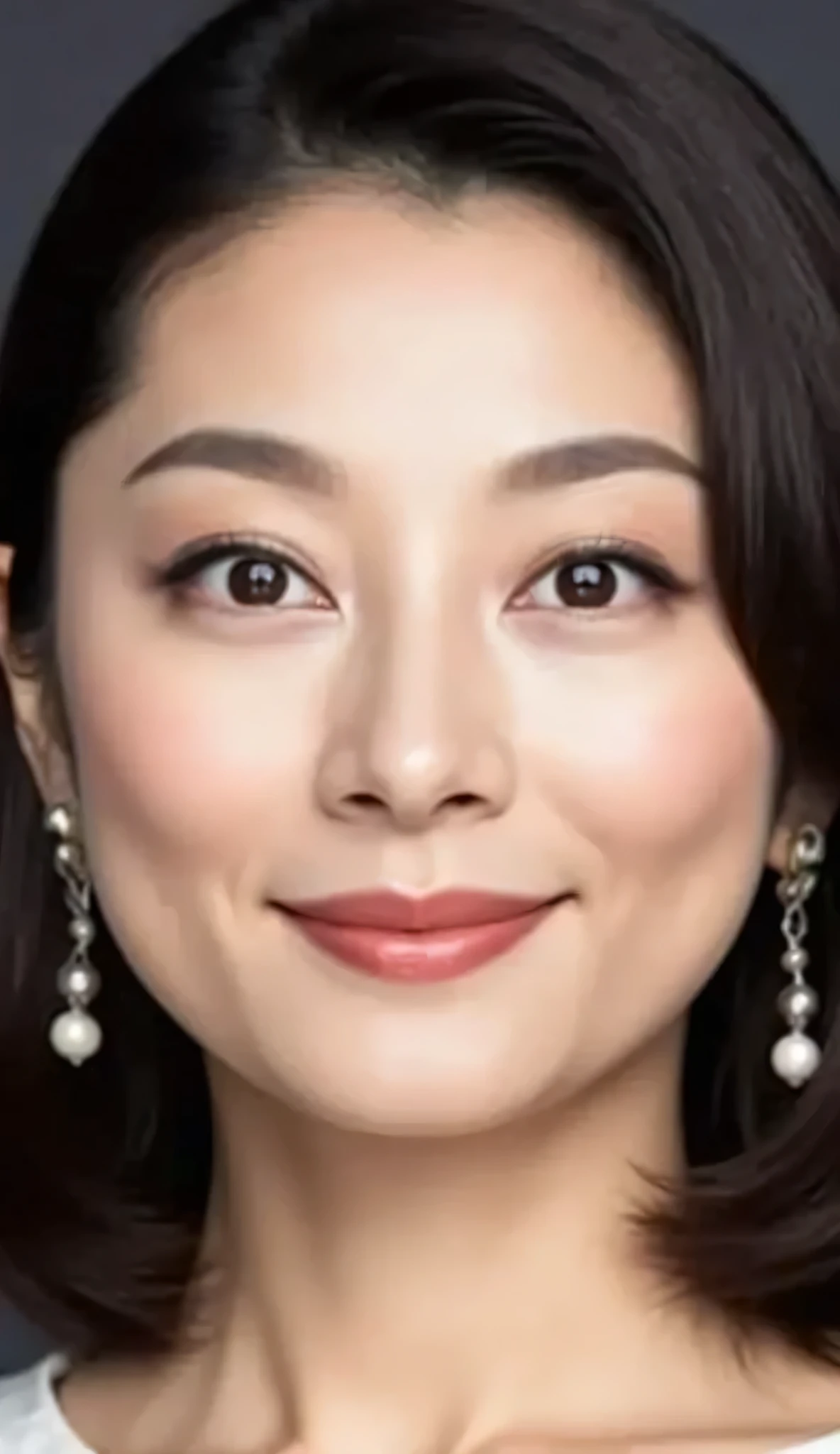 looking at viewer, beautiful skin, beautiful eyes, beautiful face, highly detailed eyes, full make up, masterpiece, Super Details, Best lighting, Realistic and Realistic Pictures, high definition RAW color pictures, slightly smile, asian, 曲線美, FLUX, Eiko Koike, 小池栄子, 日本人女優,