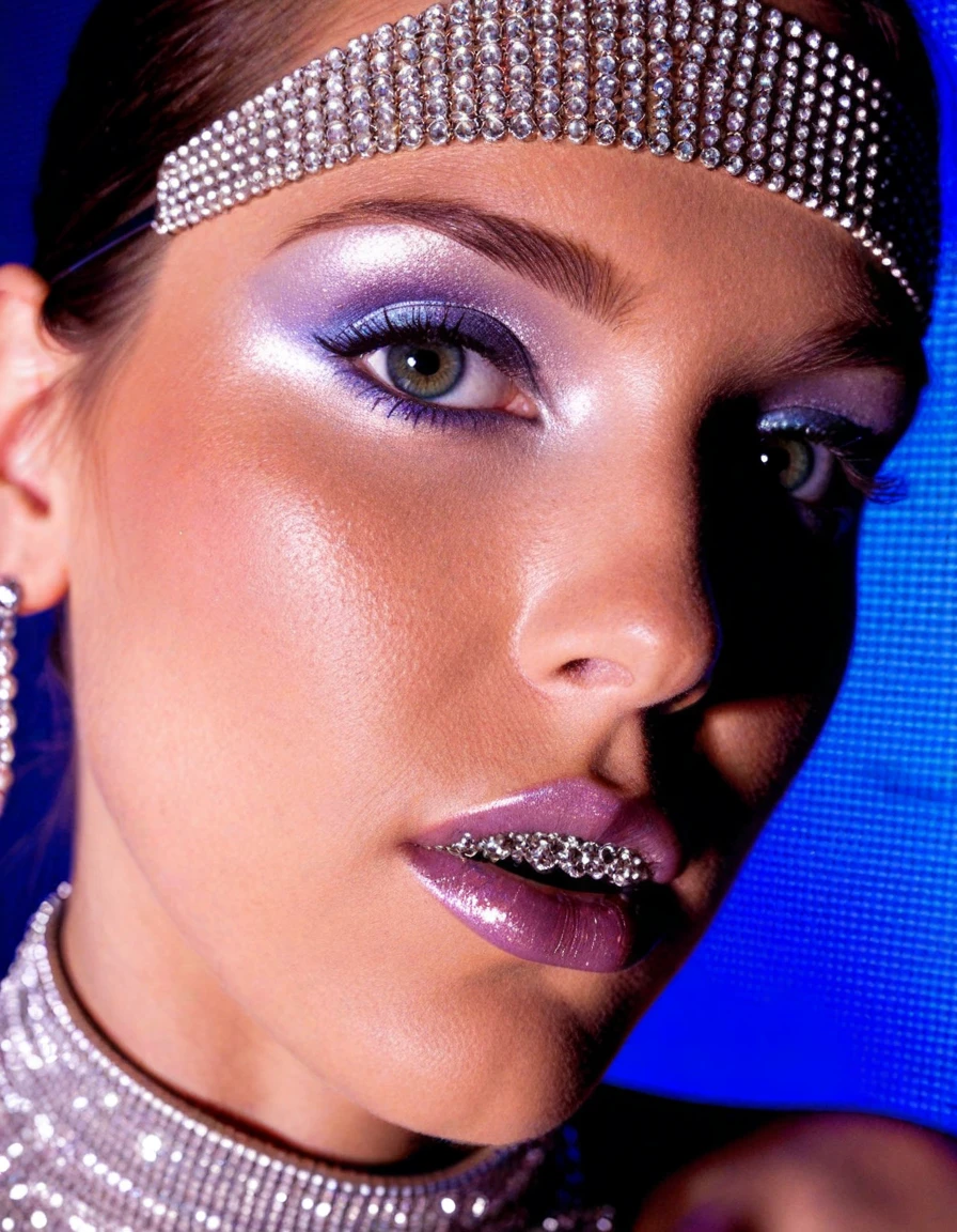 Detailed render 3d illustration portrait cyberpunk (sks woman) (35 year old sks woman), futuristic neon reflective wear, sci-fi, robot parts, ismail inceoglu dragan bibin hans thoma greg rutkowski alexandros pyromallis nekro rene margitte illustrated, perfect face,  ((tattoo)), matte skin, pores, wrinkles, hyperdetailed, hyperrealistic, Moody Lighting, Hasselblad Award Winner, Soft Diffuse Lighting,  Smirk, machine face, fine details, realistic shaded, intricate, elegant,
intricate portrait photo of beautiful sks woman, cn ink, purple background, eyeshadow <lora:cn_ink:0.3>
skindentation, <lora:skindentation_1:0.15> <lora:skinup:0.15>
<lora:locon_perfecteyes_v1_from_v1_64_32:0.2> perfecteyes,
(metart), best quality, ultra high res, 8K, raw,
(highly detailed skin, fully sharp: 1.2),
(epiCPhoto:0.6) <lora:skin_slider_v2_1_FACE:0.3>, matte skin, pores, <lora:locon_caileespaeny_v1_from_v1_64_32:0.7> <lora:lora-small-cailee-spaeny-v1:0.65>