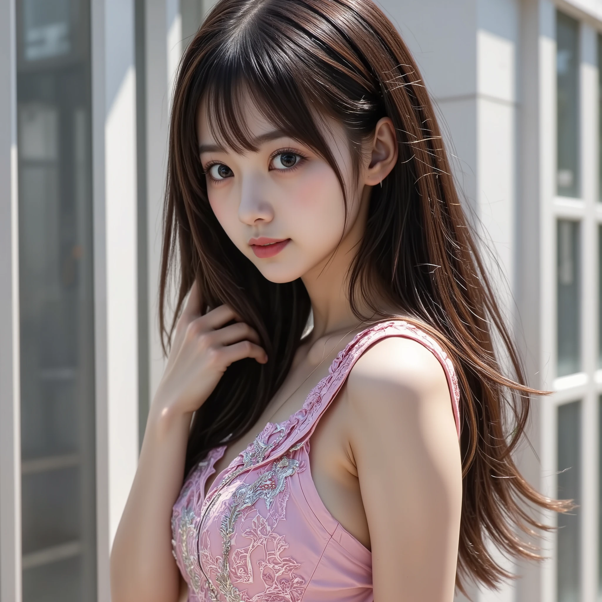 (スーパーの野菜コーナーで買い物中の2人:1.30), BREAK, 魔法少女の明るい衣装,
ホンカイサード・ブロニャのコスプレ衣装を着た、スリムで美しい女性の画像. コスチュームには、青と黒の切り抜きツートーンのレイヤードドレスと白と青のツートーンのスカートが含まれています, 黒と青のツートーンの肘上グローブ, 白の太ももハイソックスとハイヒールブーツ. 彼女は長く灰色のドリルヘアにクラウンとヘアオーナメントをつけています. ,原神・刻晴のコスプレ衣装を着た、背が高くスリムで美しい女性の画像. 彼女は中国風の服を着ており、白と紫のチャイナドレスにはタッセルとウエストボウが付いています. 彼女は紫の肘上グローブと茶色のプリントのパンティストッキングと黒のハイヒールも着用しています. 彼女は長く紫色のツインテールヘアにダブルコーンヘアバンとヘアフラワーとヘアオーナメントをつけています.,