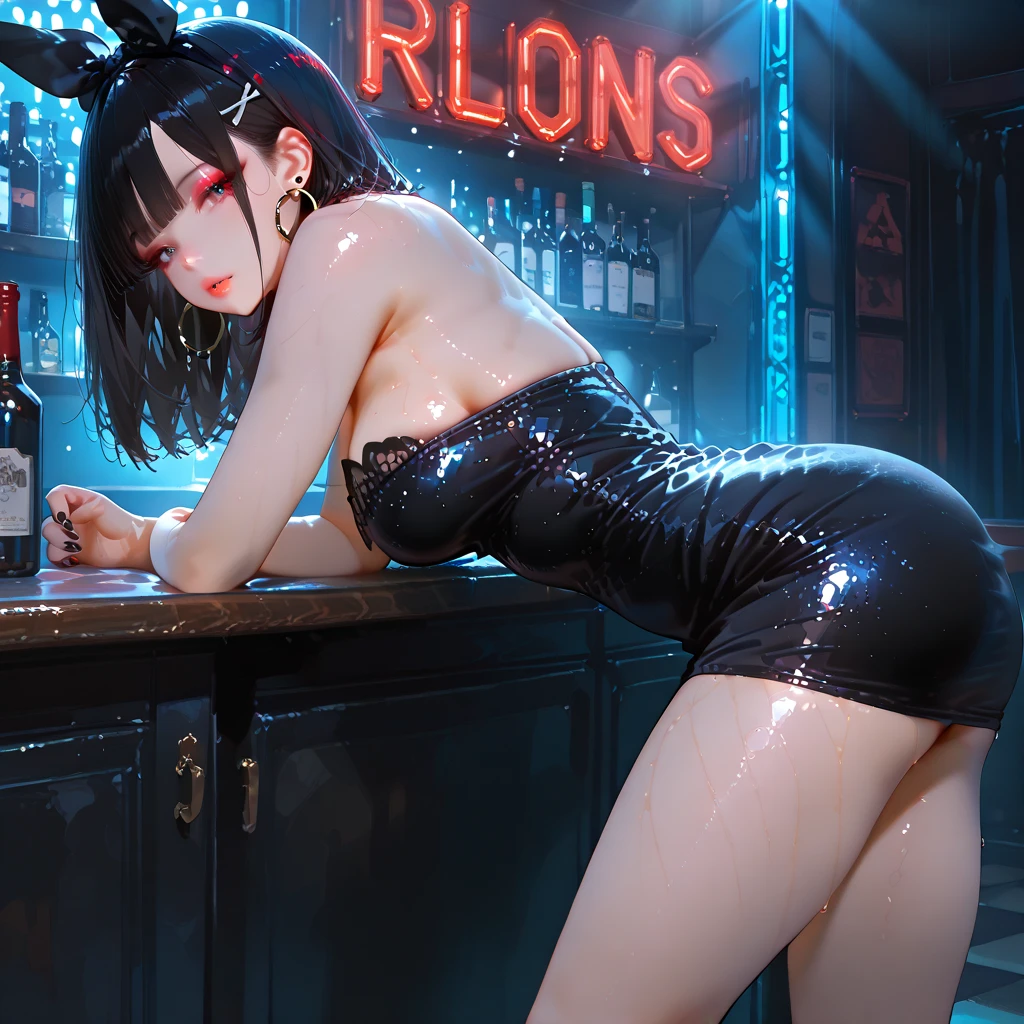 Peny Parker crouched in a sexy position facing forward showing t, alto contraste, (fotorrealista:1.4), (figura femenina perfecta), (Mejor calidad, parte maestra:1.2), mapeo de fotones, radiosidad, physically based rendering, Mejor calidad, muy detallado, , al aire libre, capucha, (((Bien))), ((naked)), sonrisa, little , ((ahegao)),((boobs) se sonroja al estar sentada en un palo en su vagina