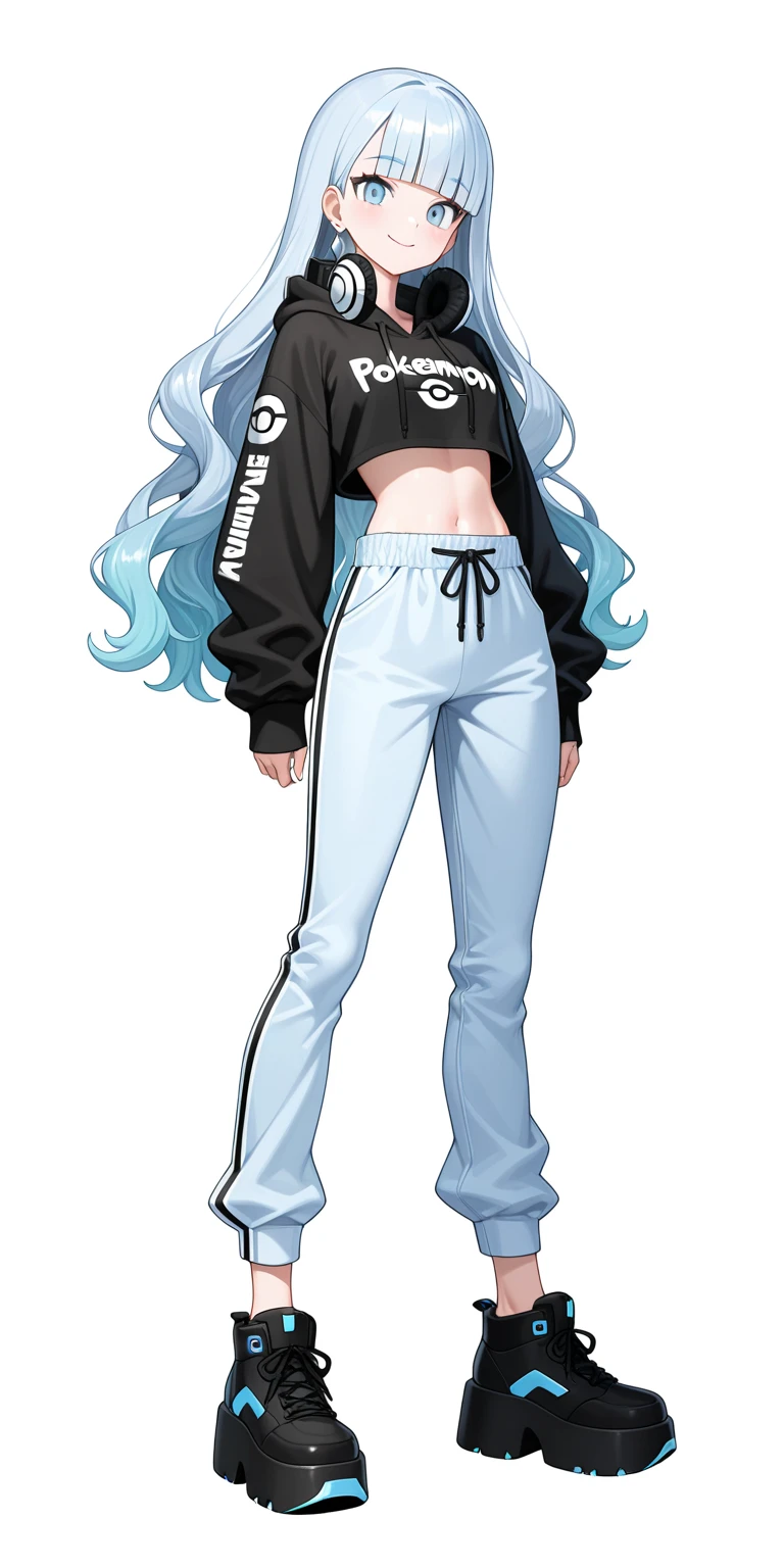<lora:_sdxl-um-tracenjersey:0.7> red track jacket, tracenJerseyPants, red long pants , 1girl, teen . flat chest , skindentation, +++
brown eyes odd eyes ,
vivid sky blue hair,
long hair ,
curly hair,
wavy hair ,
hair over one eye,
sideburns ,
kind smile,
embarrassed ,
head_tilt
+++, from below, looking back, Profile Shot, Side Light, contrapposto, dynamic pose