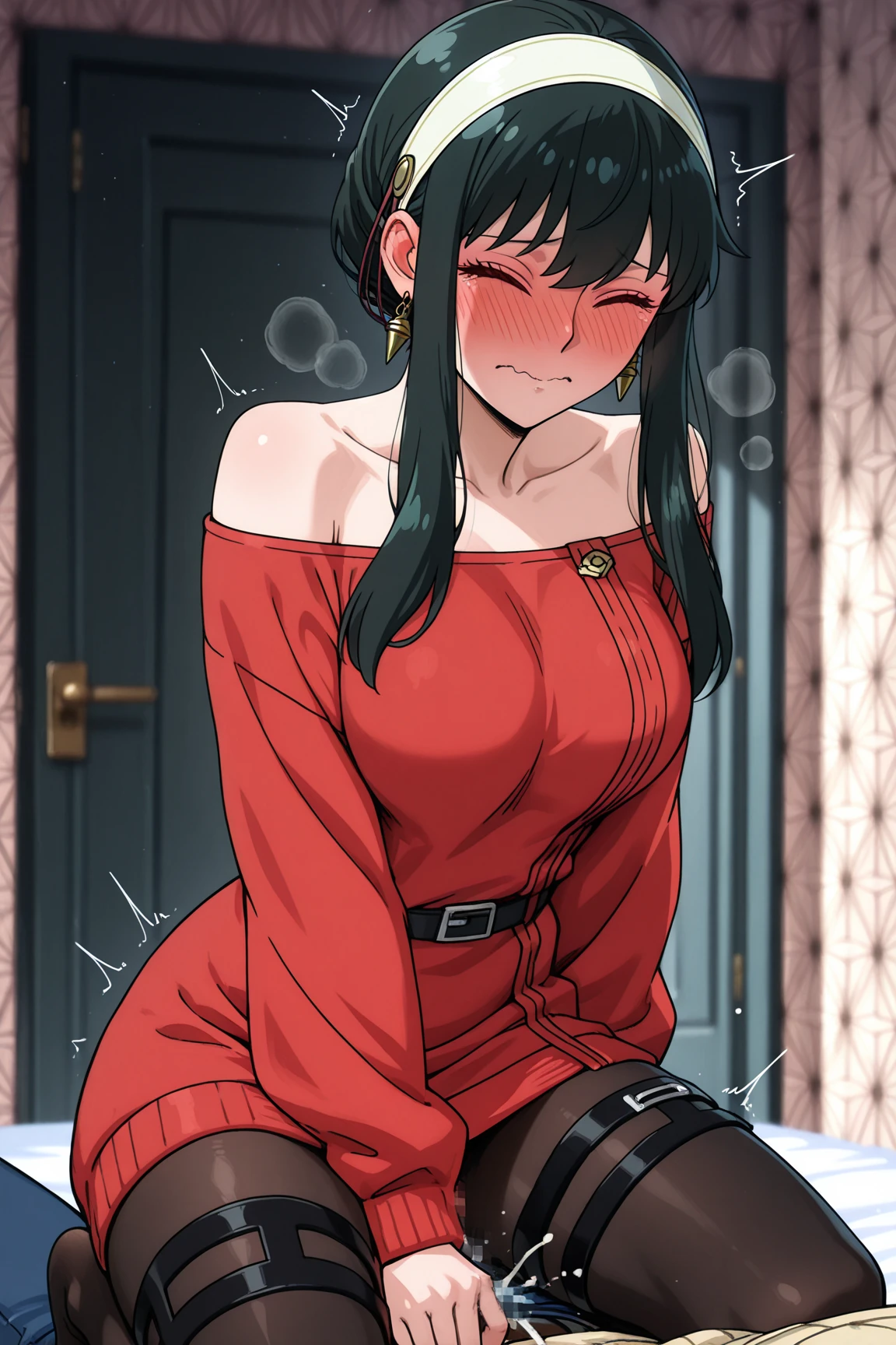 ((highest quality)), ((masterpiece)), (be familiar with), Perfect Face, indoor, Bedroom, Watching the audience,
One woman, Zenyuan Maki,
Open Mouth, Ecstatic expression, blush, smile,
Small breasts, Flat Chest, Young Girl, , , Girl,
Long Hair, ponytail,
Leg spread,