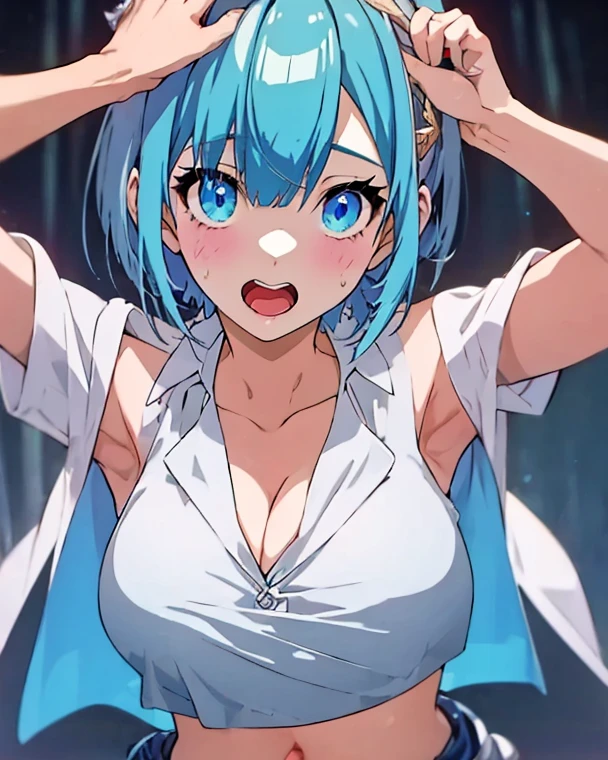 Big breast, anime babe, naked