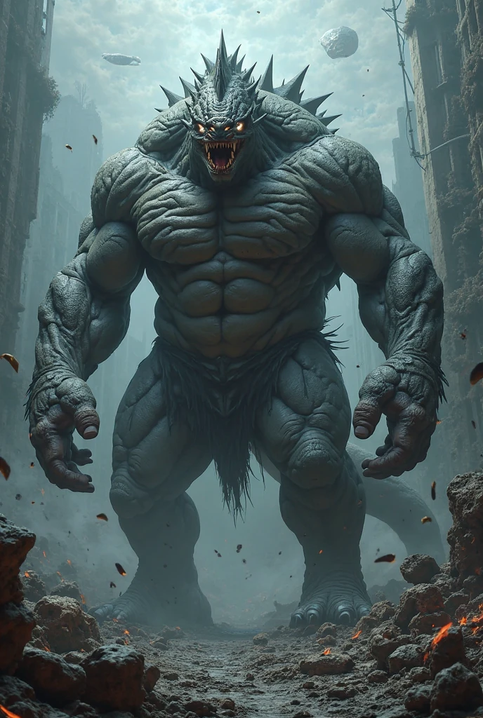 but it is about 4 meters tall when adult and is extremely strong, is a creature that can be minimally friendly, if you give him much smaller food, a monster only 4 meters tall.
