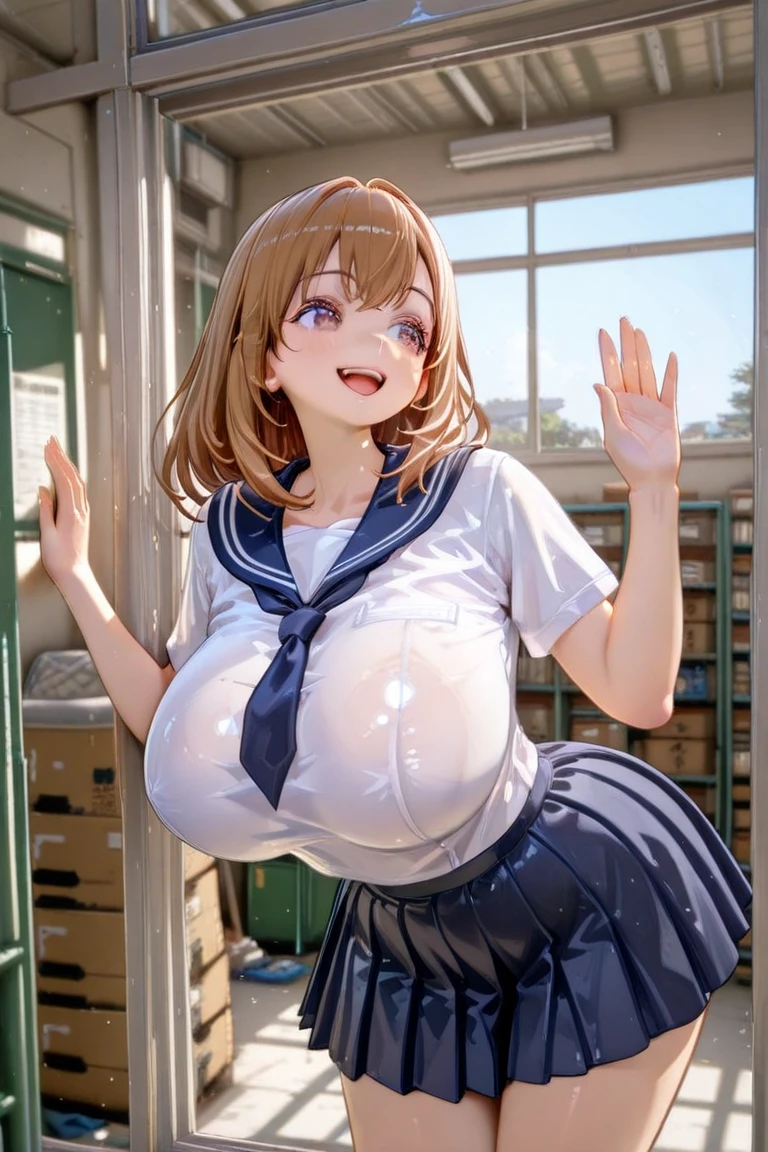 One 5 year old girl, Shyly smiling, (Highly detailed eyes, Highly detailed hair, Highly detailed face), Highly detailed CG uniform 8k wallpaper, Extremely detailed, High definition raw color photos, Professional photography, Realistic portrait, Cinematic Light, Bangs, (Beautiful big breasts:1.7), Lift your shirt to expose your breasts(Expose the breast:1.8)、(High School Uniform), (Pleated mini skirt:1.2), Hair blowing in the wind, (The crack between her legs is completely visible:1.5), Wariza sitting, Spread your legs wide, Outdoors, Beach, (Beautiful sunset:1.2), (((Senile))), Depth of written boundary,Skirt flipped up (Photo from below),Heavy breathing、sexual expression、Open your mouth、Crowd of boys、 (Raped by multiple men:1.3), (Inserted crotch:1.2) 、Cum on face, Creampie、Sex